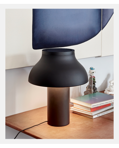 PC Table Lamp Soft Black Large - HAY - Design Pierre Charpin PÅ LAGER